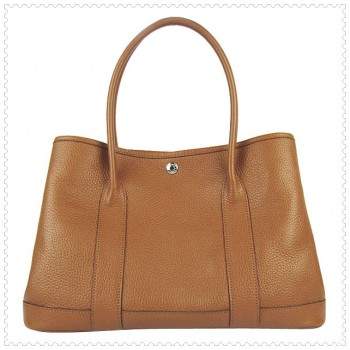 Hermes Garden Party tan handbags